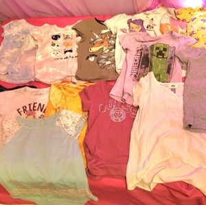 Girl's 7/8 clothing lot